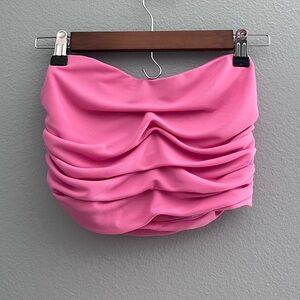 pink tube top from pacsun